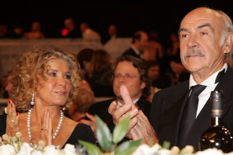 Sean Connery wife Micheline Roquebrune