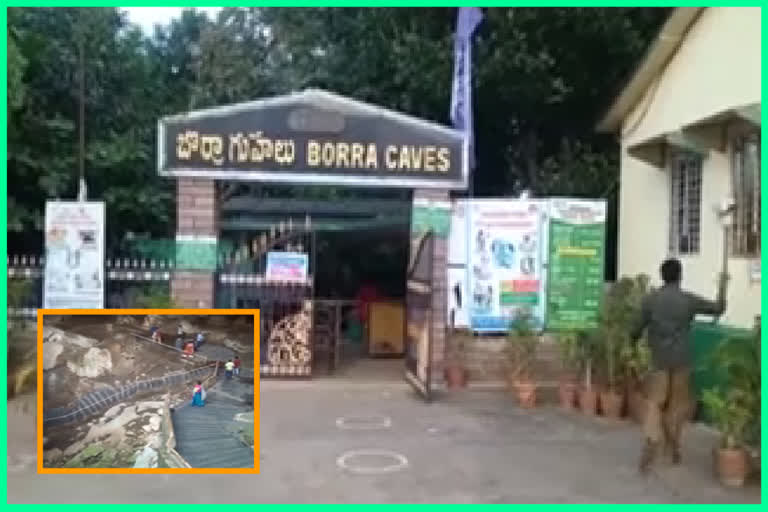 tourists-started-to-borra-caves-in-visakapatnam-district