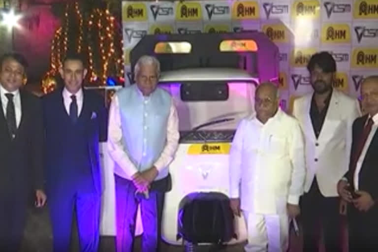 newly launch of electric auto in market by ohm osm vehicles in hyderabad