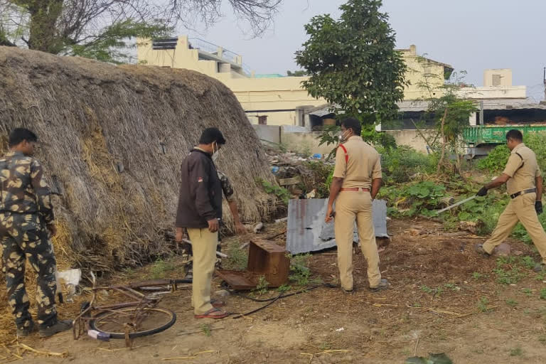 Police cordon, search operation