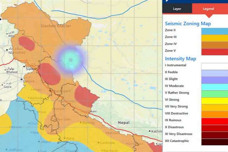ଭୂକମ୍ପରେ ଥରିଲା ଜମ୍ମୁ କାଶ୍ମୀର, ତୀବ୍ରତା 3.5 ରେକର୍ଡ