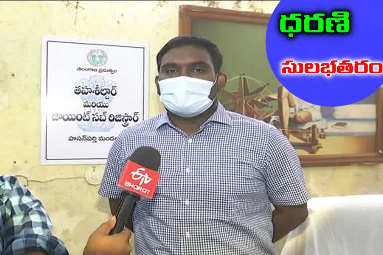 warangal-urban-collector-rajiv-gandhi-hanumant-special-interview-on-dharani