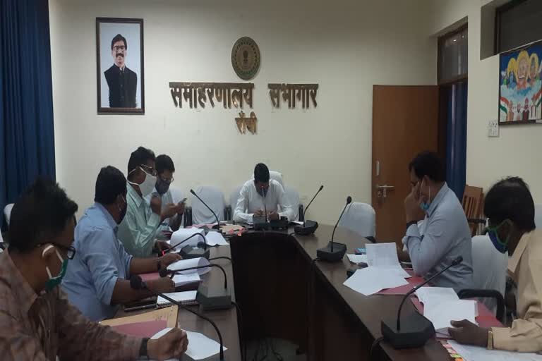 review meeting of district level compassion committee