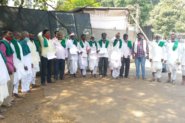 Protest by farmers