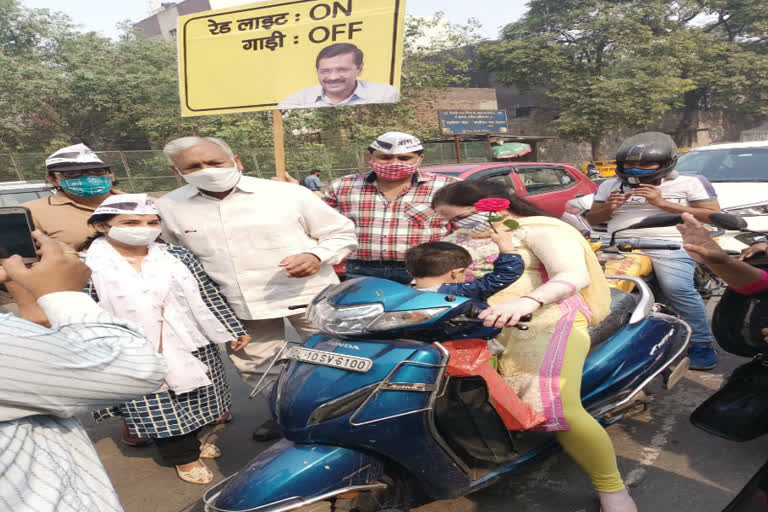 delhi assembly speaker landed on the streets due to pollution