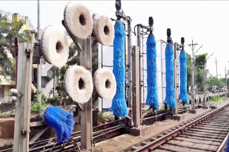 Automatic Coach Washing Plant