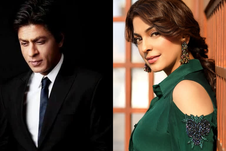 Juhi Chawla plants 500 trees on Shah Rukh birthday  ഷാരൂഖിന്‍റെ പിറന്നാള്‍ ദിനത്തില്‍ 500 മരങ്ങള്‍ നട്ട് ജൂഹി ചൗള  500 മരങ്ങള്‍ നട്ട് ജൂഹി ചൗള  ഷാരൂഖ്-ജൂഹി ചൗള  ജൂഹി ചൗള സിനിമകള്‍  ഷാരൂഖ് ഖാന്‍ പിറന്നാള്‍ വാര്‍ത്തകള്‍  ഷാരൂഖ് സിനിമകള്‍  ഷാരൂഖ് ഫോട്ടോകള്‍