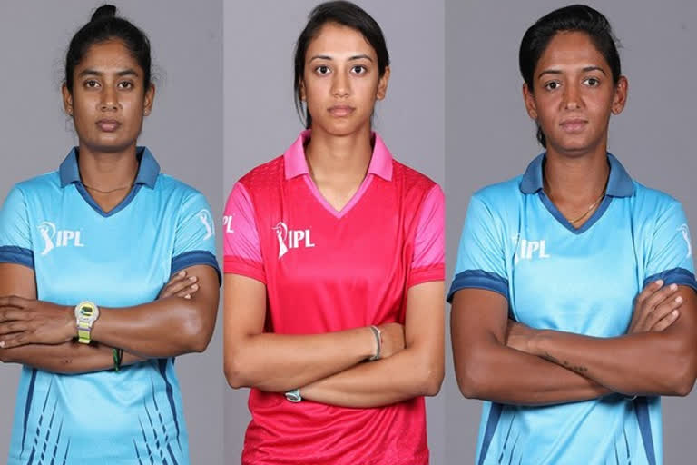 Mithali Raj, Smriti Mandhana, Harmanpreet Kaur