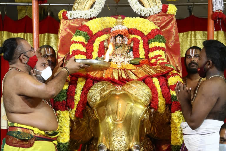 thiruchanuru karthika bramothsavalu