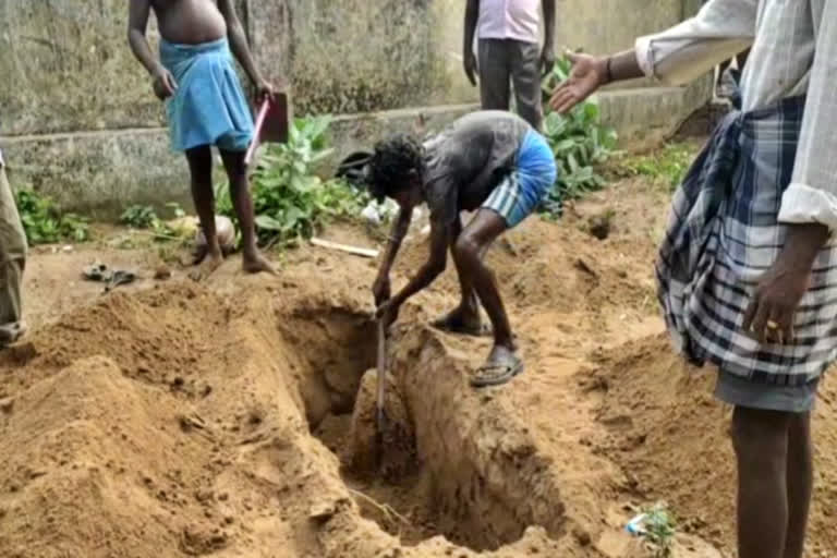 buried body of girl autopsied after five days