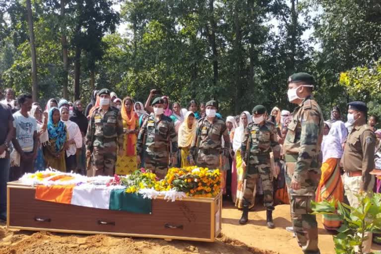 Funeral of Sumit Tigga