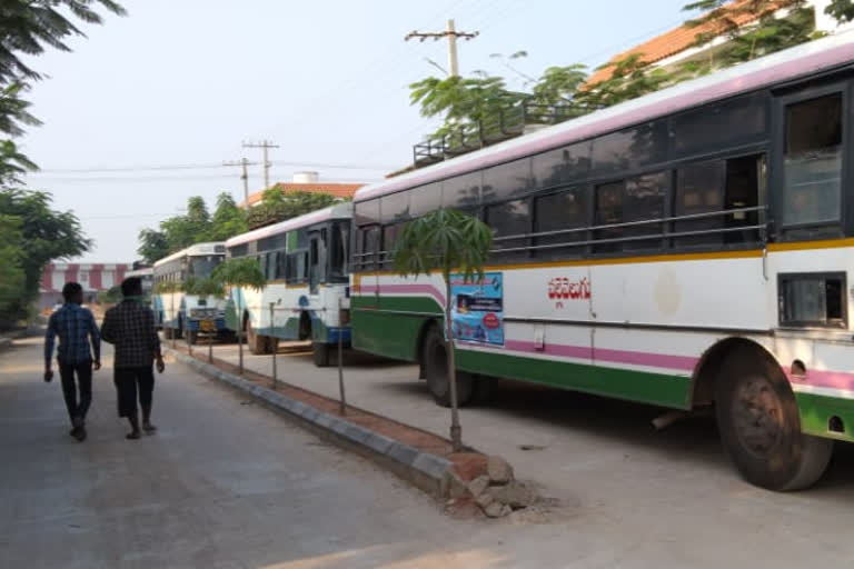 About 500 people boarded a bus to cast their votes in dubbaka bypoll