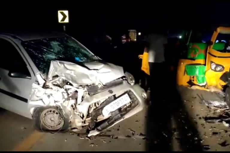 road accident at chirala bypass