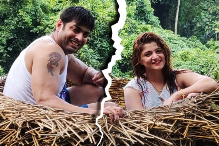 bengali actress srabanti fight with third husband roshan singh