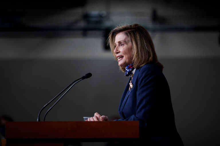 Speaker of the US House of Representatives Nancy Pelosi