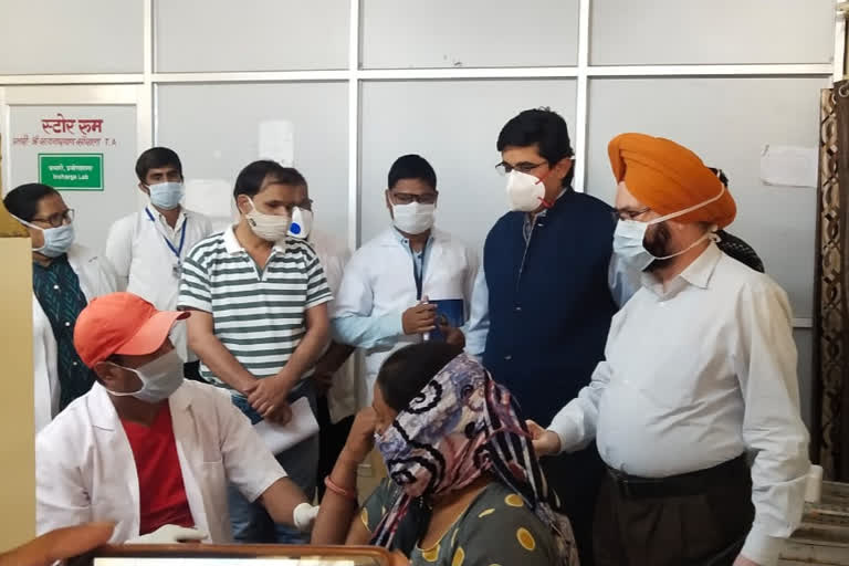 नसीराबाद अस्पताल का निरीक्षण, Nasirabad Hospital Ins