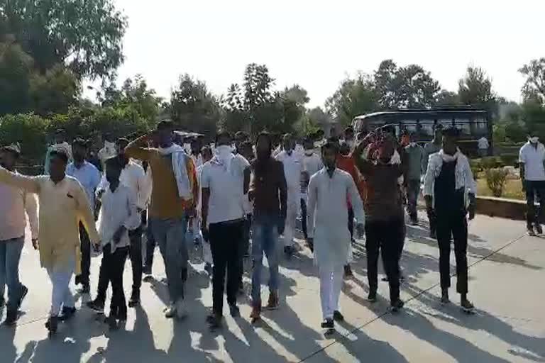 Jhalawar Gurjar movement, Gurjar reservation movement