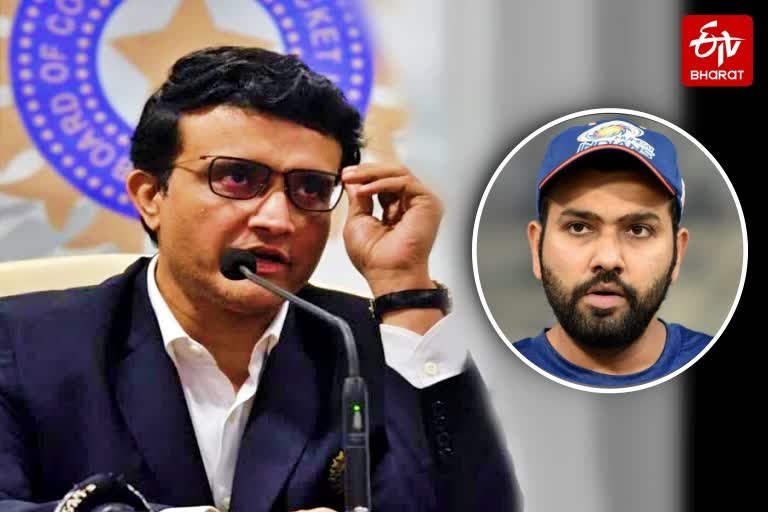 Sourav ganguly give update on rohit sharma's injury