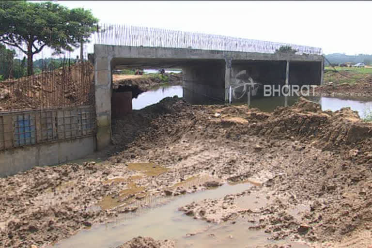 Unscientific Road Work effects on crops