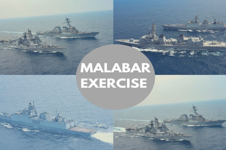 Malabar naval exercise