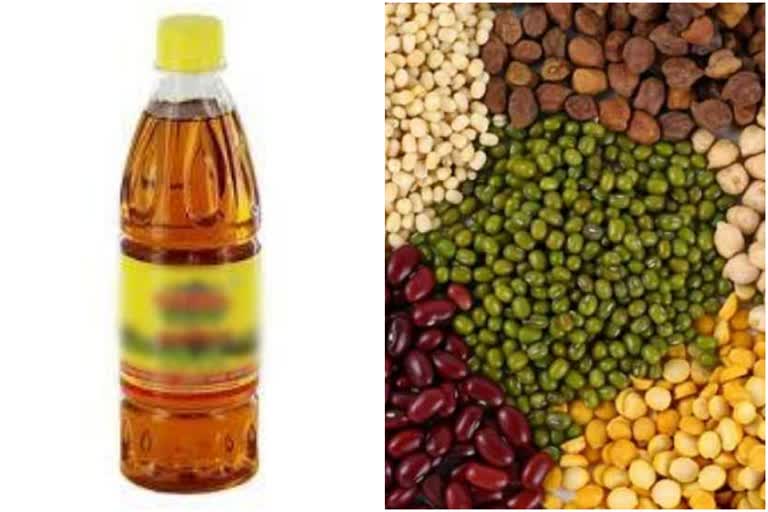 mustard oil and pulses