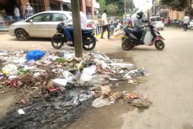 Public demand to clean up trash piles around Hasanamba temple