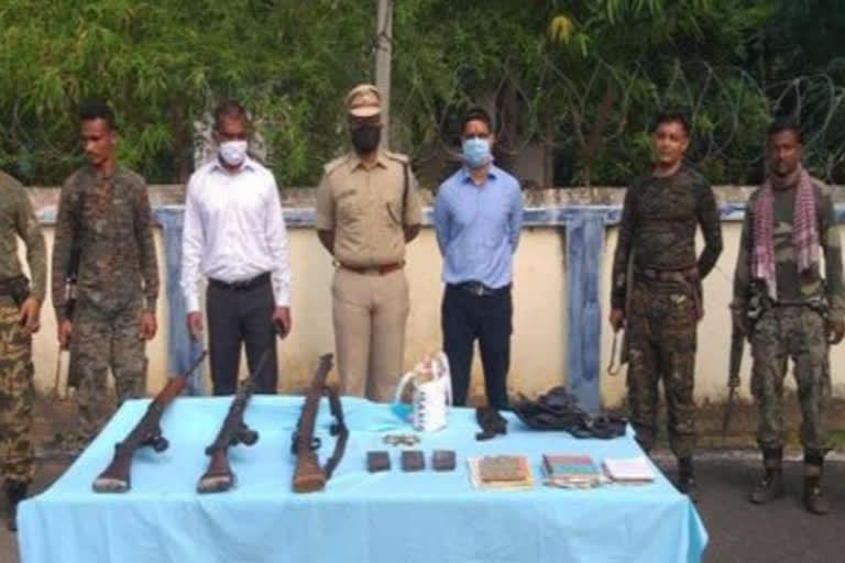 Maoist hideout busted in Odisha's Malkangiri