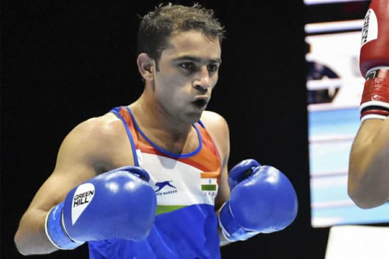 Boxer Amit Panghal