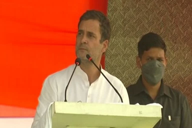 No matter whether it is EVM or Modi Voting Machine  gathbandhan will win: Rahul Gandhi  ബിഹാറിൽ ജയം മഹാഗഡ്ബന്ധനൊപ്പമെന്ന് രാഹുൽ ഗാന്ധി  ബിഹാർ തെരഞ്ഞെടുപ്പ്  bihar elections  mahagath bandhan