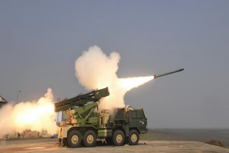 DRDO successfully testfires advanced version of Pinaka rockets