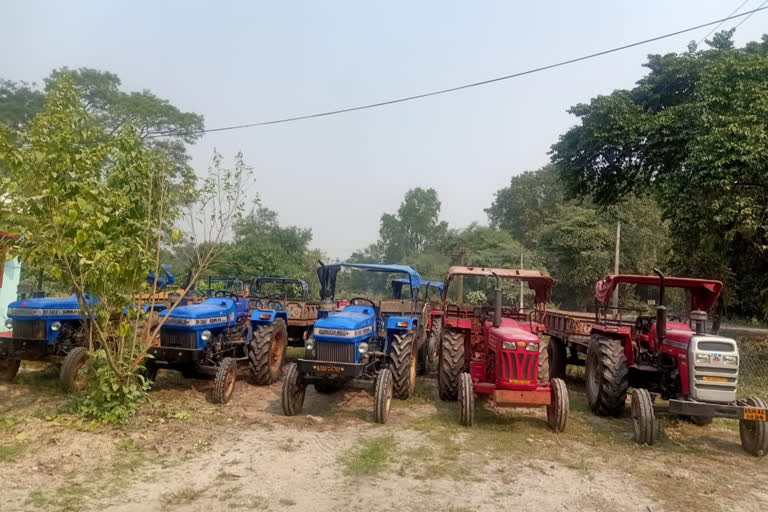 9 Tractor Resue In Chirang police, Two Arrested