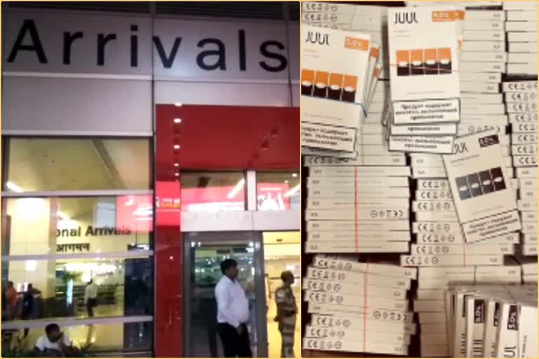 Delhi Custom seized more than 9 lakh foreign cigarettes