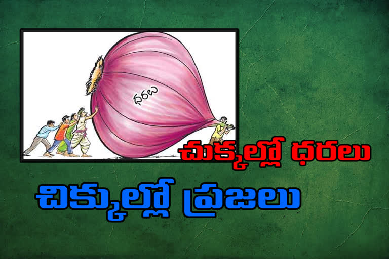 Onion Rates hike in Srikakulam District