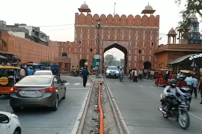 jaipur news, Chandpole market, festival season