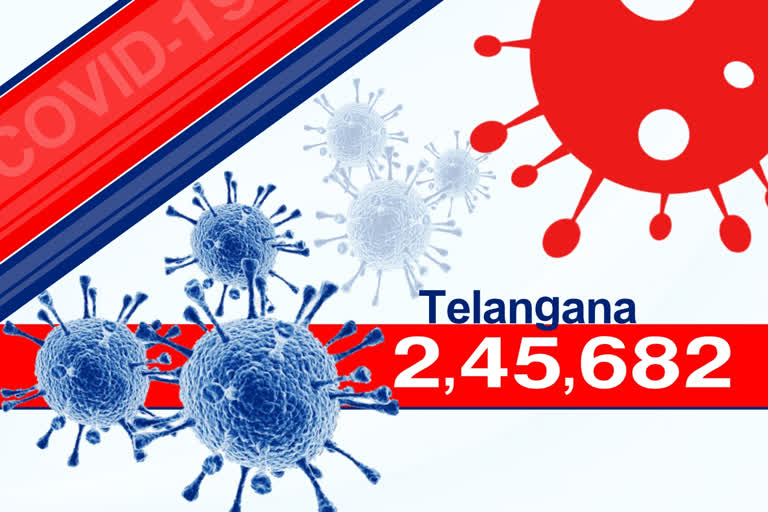 రాష్ట్రంలో కొత్తగా 1,539 కరోనా కేసులు, 5 మరణాలు