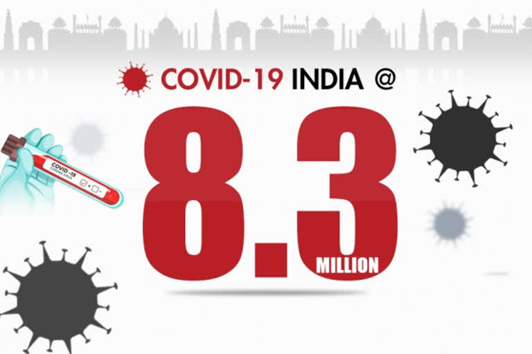 COVID-19: ভাৰতত ৮৩ লাখ স্পৰ্শ কৰিলে আক্ৰান্তৰ সংখ্যাই