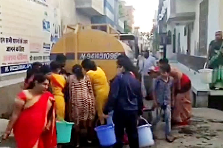 Hanumangarh news,  water supply interrupted, People upset