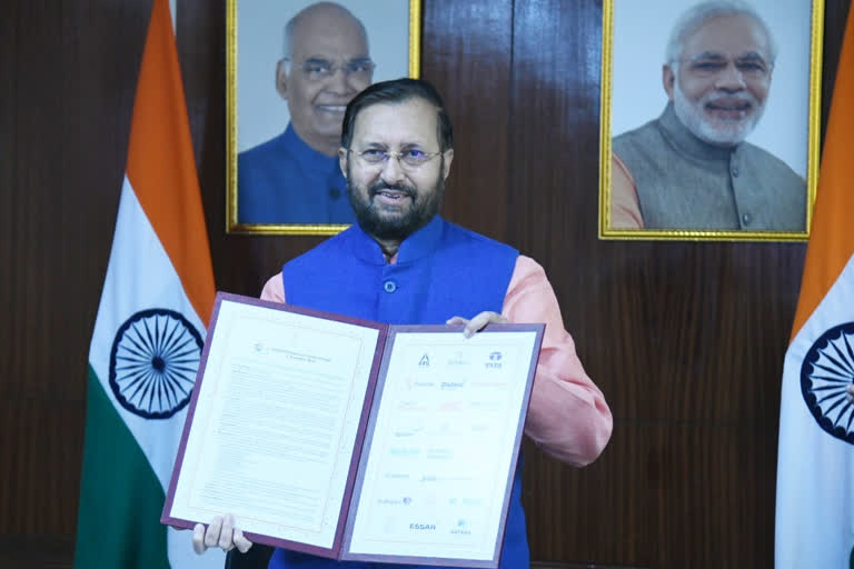 Prakash Javadekar  Climate Change  Key Declaration on Climate Change  World action on climate change  കാലാവസ്ഥാ വ്യതിയാനത്തെ നേരിടാന്‍ ആഗോള നടപടിയാവശ്യം  പ്രകാശ് ജാവദേക്കര്‍  ന്യൂഡല്‍ഹി