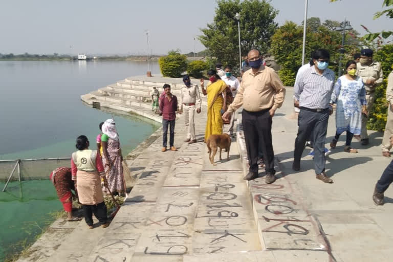 Mayor asha lakra inspected