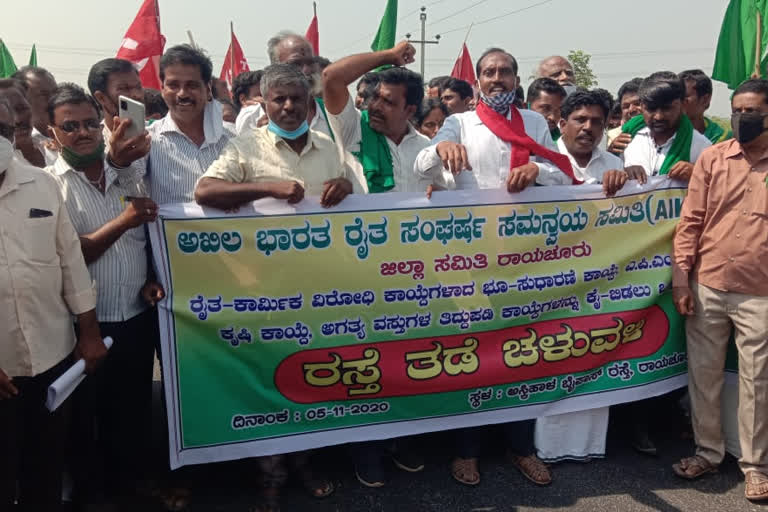 Farmers Protesting