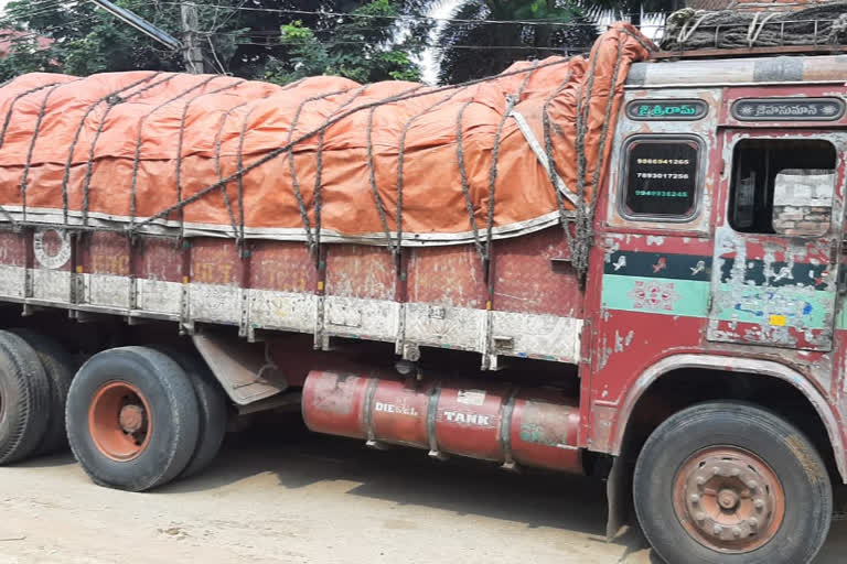 Illegal ration rice transport