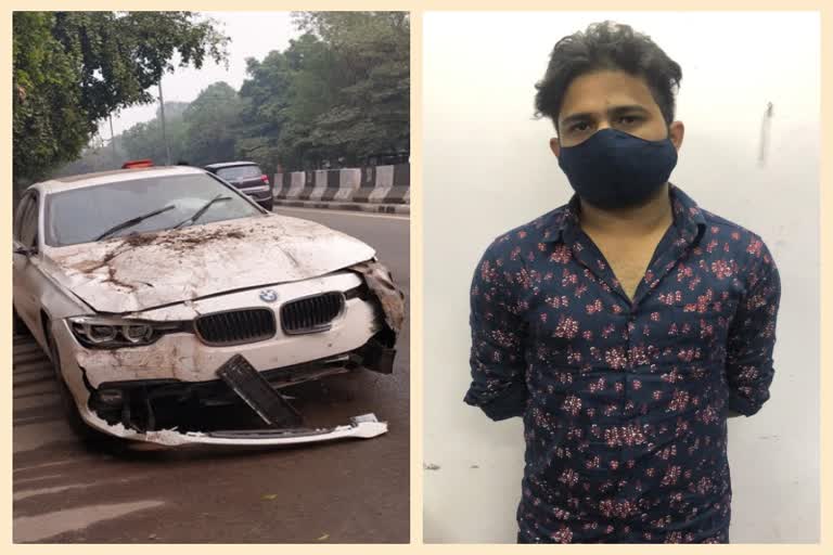 main accused arrested in bmw accident case in sarita vihar delhi