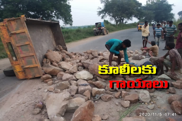 Tractor Accident in bhadradri kothagudem district