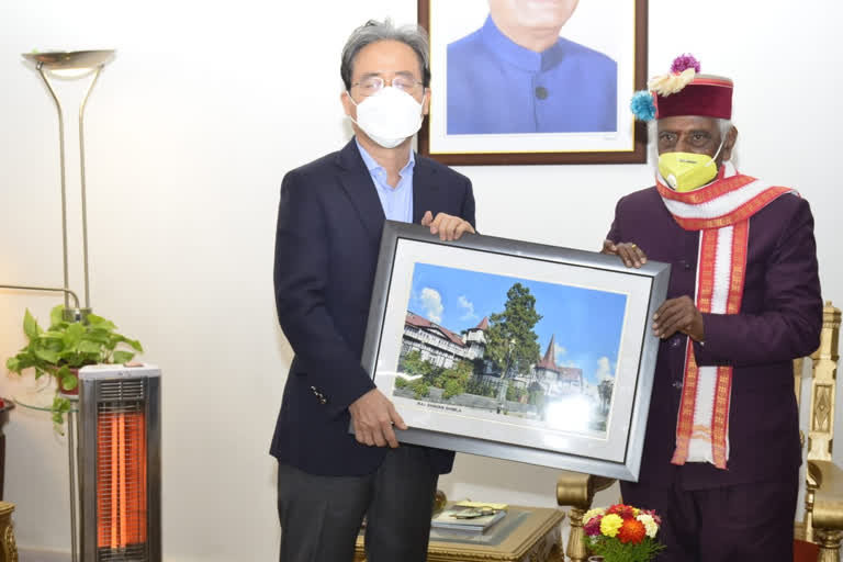 South Korean Ambassador meets Himachal Pradesh Governor