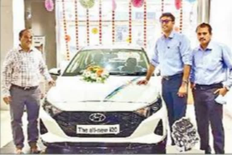 The All - New i20 car in vijaywada market