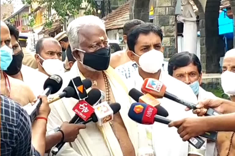 financial fraud case against kummanam  financial fraud case is politically motivated  case agansit me is politically motivated says kummanam  തനിക്കെതിരായ കേസ് രാഷ്‌ട്രീയ പ്രേരിതം  തനിക്കെതിരായ കേസിൽ ബിജെപി നേതാക്കൾക്ക് പങ്കില്ലെന്ന് കുമ്മനം  ശ്രീ പത്മനാഭ സ്വാമി ക്ഷേത്ര ഭരണ സമിതിയിലെ കേന്ദ്ര സർക്കാർ പ്രതിനിധി  kummanam on financial fraud case