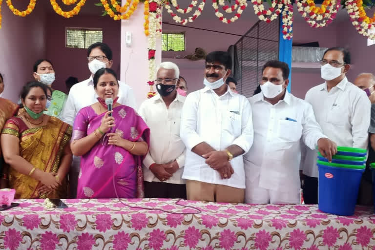 mla haripriya visits yellandu municipality in bhadradri kothagudem district