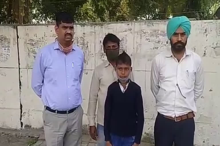 missing child meet his parents by state crime branch panchkula