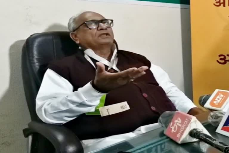 Rajya Sabha MP Rajendra Gehlot,  Politics in Rajasthan regarding millet