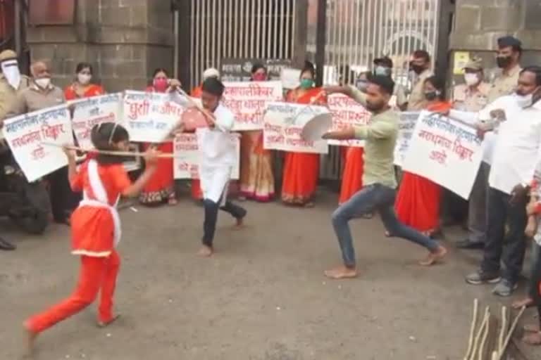 kriti samiti agitation, kolhapur